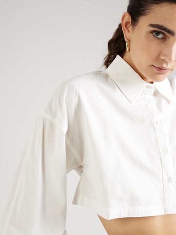 Nasty Gal Blouse in White