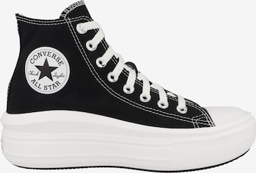 CONVERSE Korkeavartiset tennarit 'CHUCK TAYLOR ALL STAR MOVE HI' värissä musta