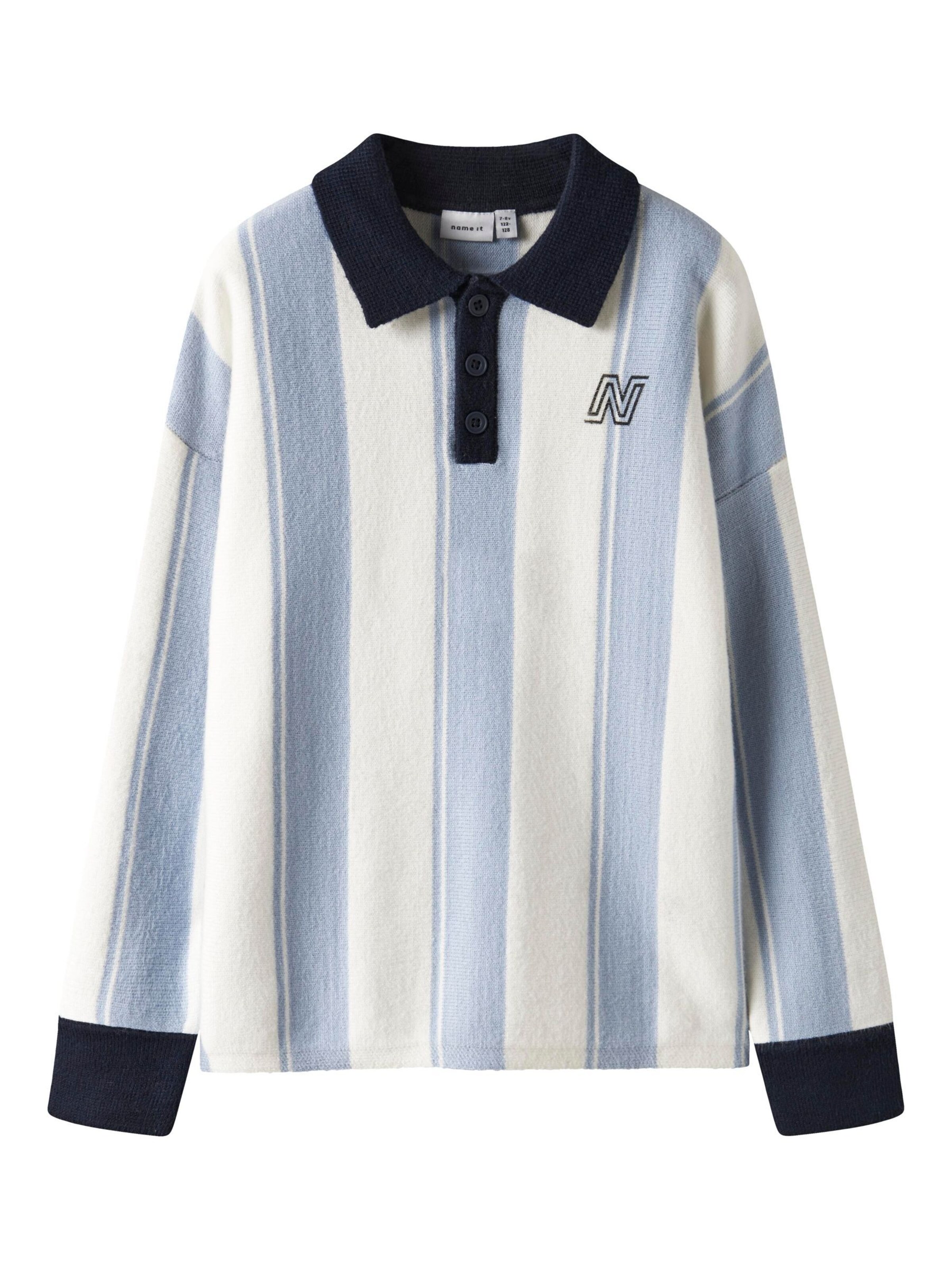 NAME IT - Camiseta en azul: frente