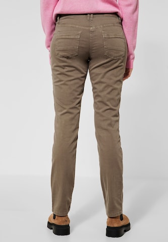 CECIL - Slimfit Pantalón en marrón