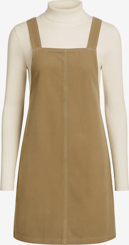 LYN MAMA Set: Latzrock und Shirt in Beige: Vorderseite