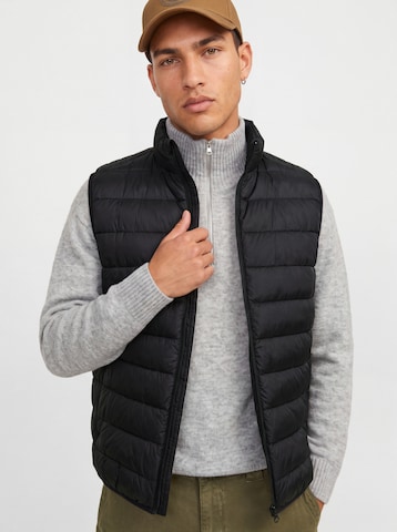 JACK & JONES Vest 'JJEBERG' in Black