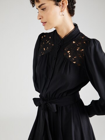 Suncoo Shirt dress in Black