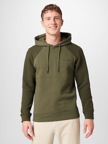 JACK & JONES Sweatshirt 'STAPLE' in Green: front