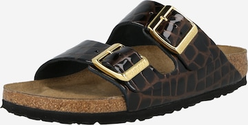 BIRKENSTOCKNatikače s potpeticom 'Arizona' - crna boja: prednji dio