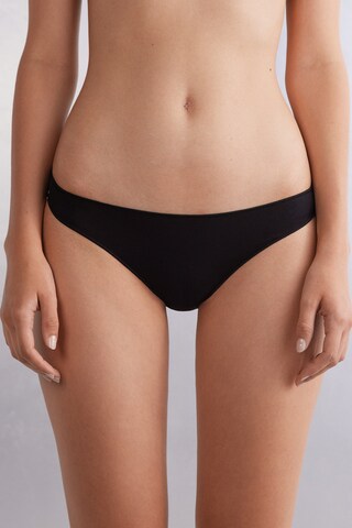INTIMISSIMI Slip in Schwarz: Vorderseite