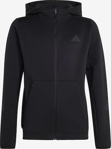 juoda ADIDAS SPORTSWEAR Sportinis džemperis 'Z.N.E.': priekis