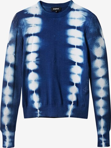 Pull-over 'Muriel' Desigual en bleu : devant