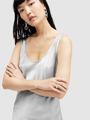 AllSaints Платье 'LISA' в Серебристый