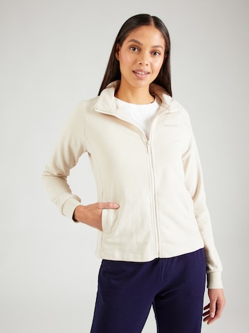 ONLY PLAY Athletic Zip-Up Hoodie 'MELINA' in Grey: front