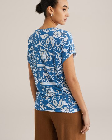 Top di WE Fashion in blu