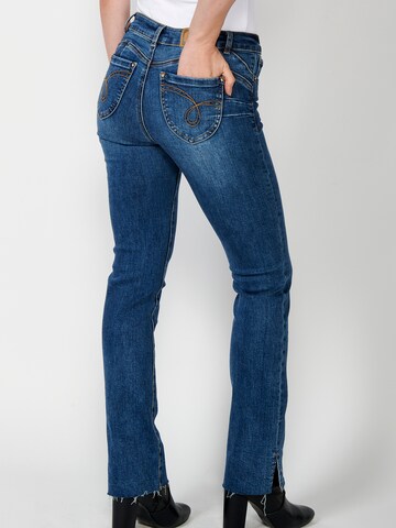 Coupe slim Jean KOROSHI en bleu