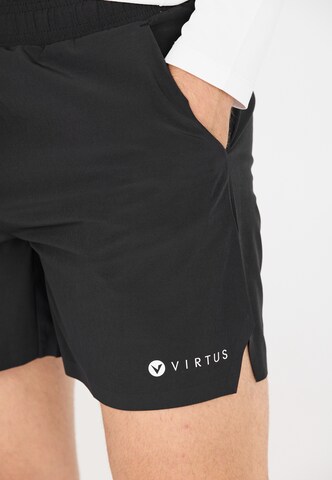 Virtus Regular Sports trousers 'Berk' in Black