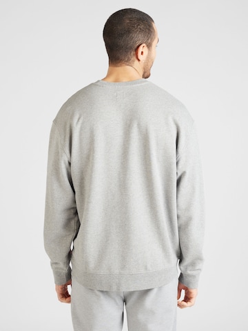LEVI'S ®Sweater majica 'Relaxd Graphic Crew' - siva boja
