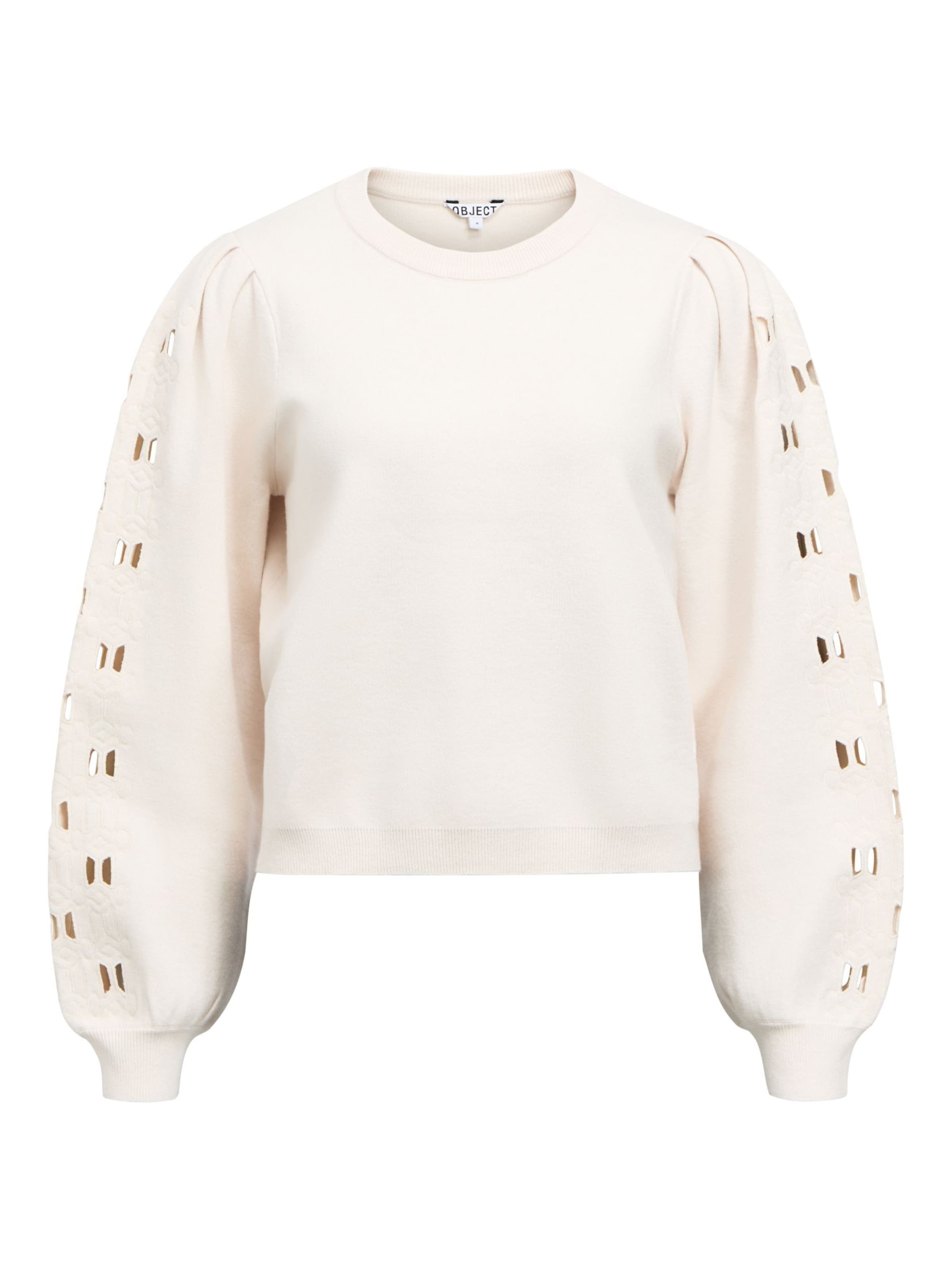 OBJECT Sweater in White: front