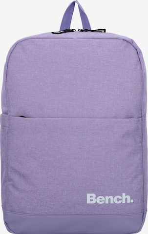 BENCH Backpack 'Classic ' in Purple: front