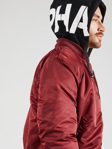 ALPHA INDUSTRIES Between-Season Jacket in Red