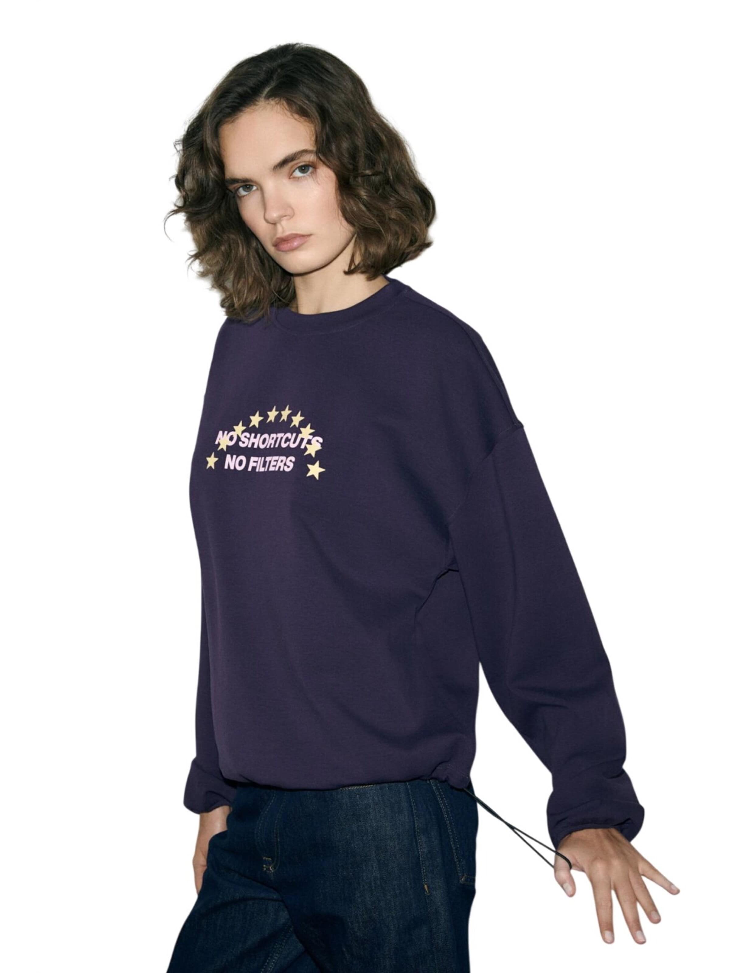 Grimelange Sweater in Purple