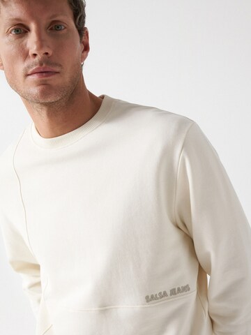 Salsa Jeans Sweatshirt in Wit