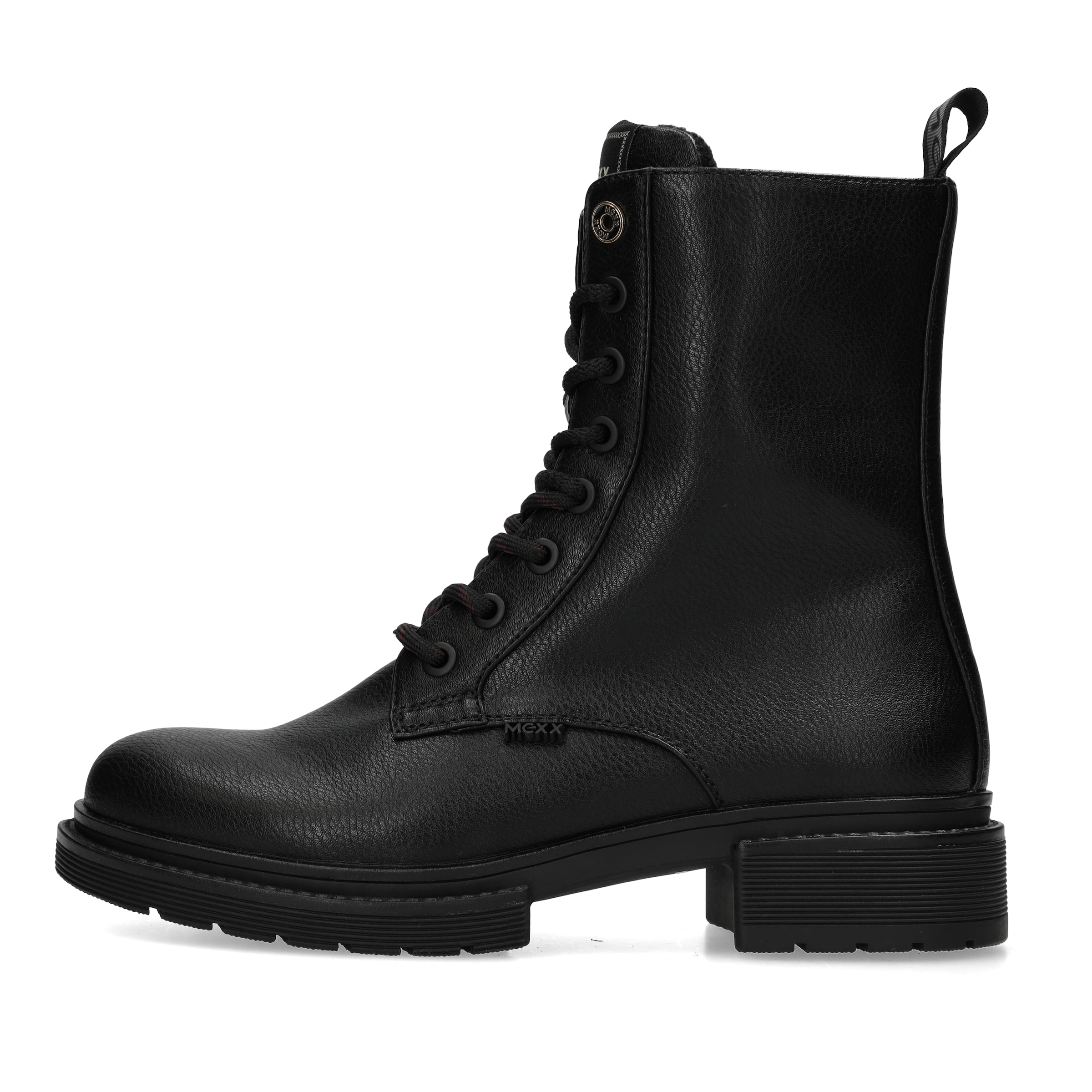 Bottines à lacets 'HOLEA GLAD' MEXX en noir : devant