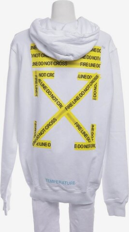 Off-White Sweatshirt / Sweatjacke M in Weiß