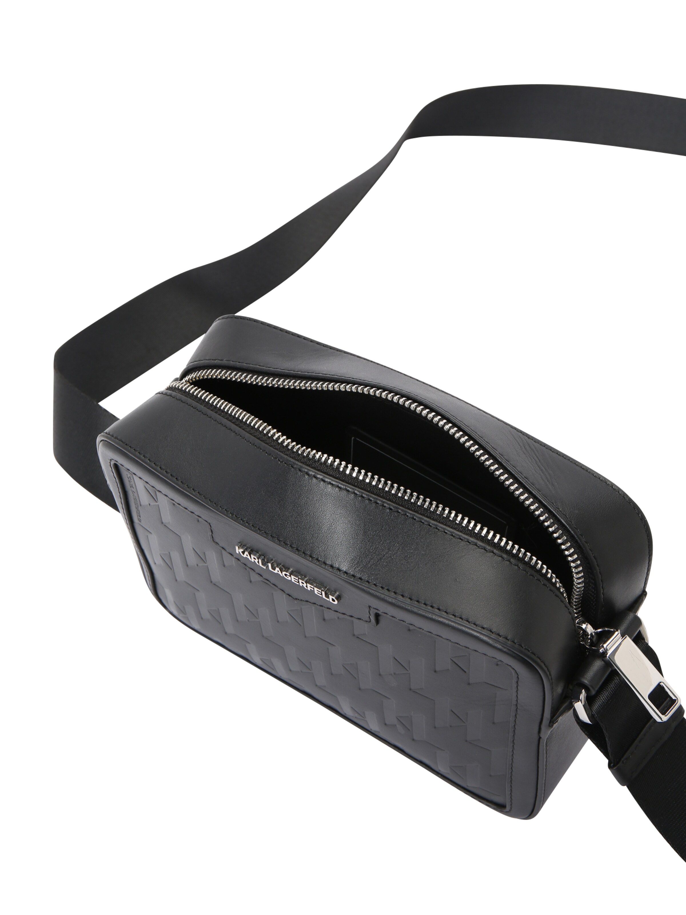 Karl Lagerfeld Axelremsväska i svart