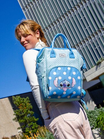 DISNEY Luiertas ' Stitch ' in Blauw: voorkant