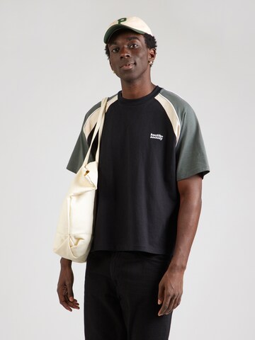 Kaotiko Shirt 'LENNOX' in Zwart: voorkant