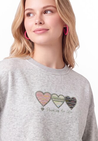 MYMO - Sweatshirt em cinzento
