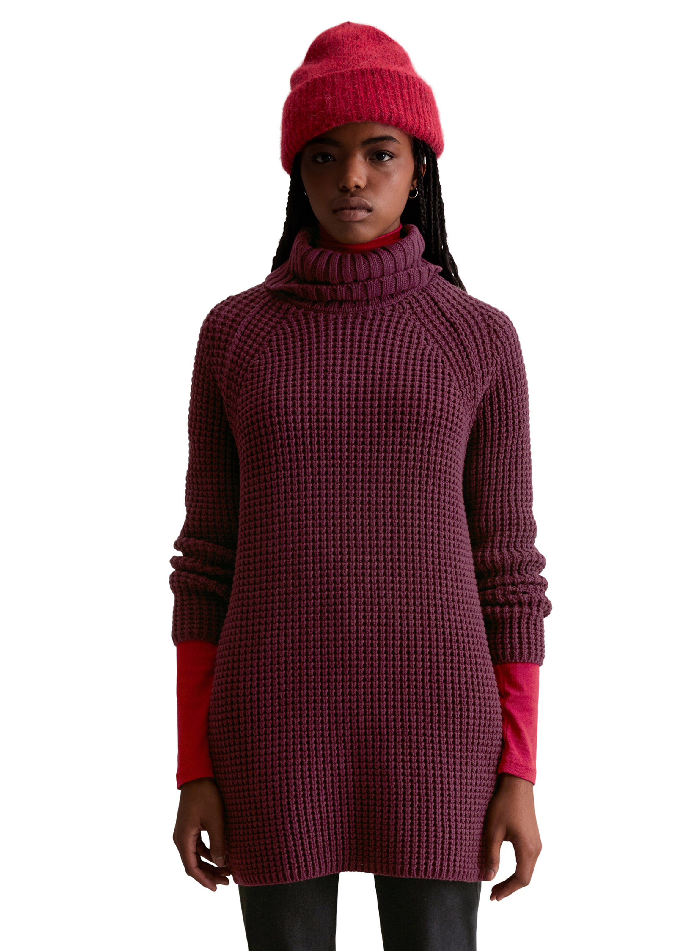 Marc O'Polo DENIM Trui in Rood: voorkant