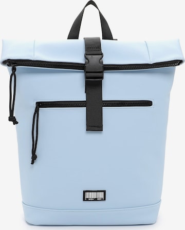 Emily & Noah Backpack '  Kairo ' in Blue: front