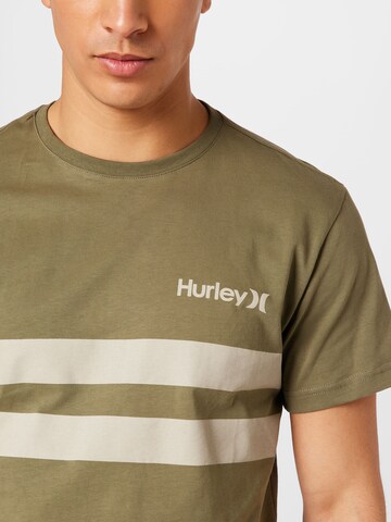 Hurley Sportshirt 'Oceancare' in Grün