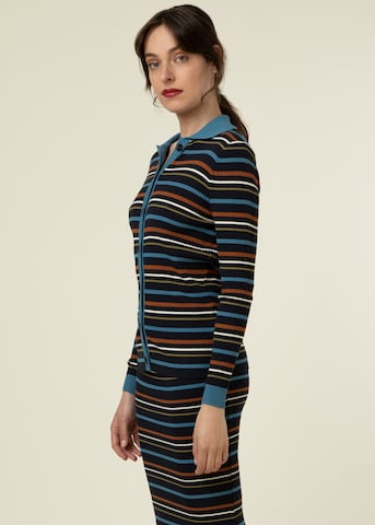 FRNCH PARIS Knit Cardigan 'Beatrice' in Mixed colors: front