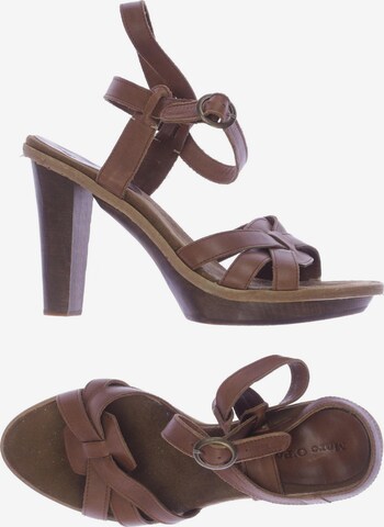 Marc O'Polo Sandals & High-Heeled Sandals in 42 in Brown: front