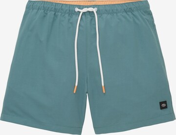 Shorts de bain TOM TAILOR en bleu : devant