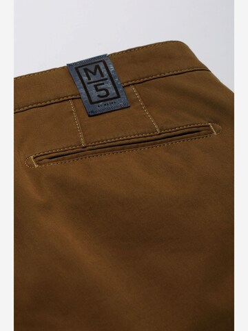 MEYER Regular Chino trousers in Brown