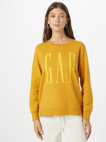 GAP Sweatshirt in Yellow: front