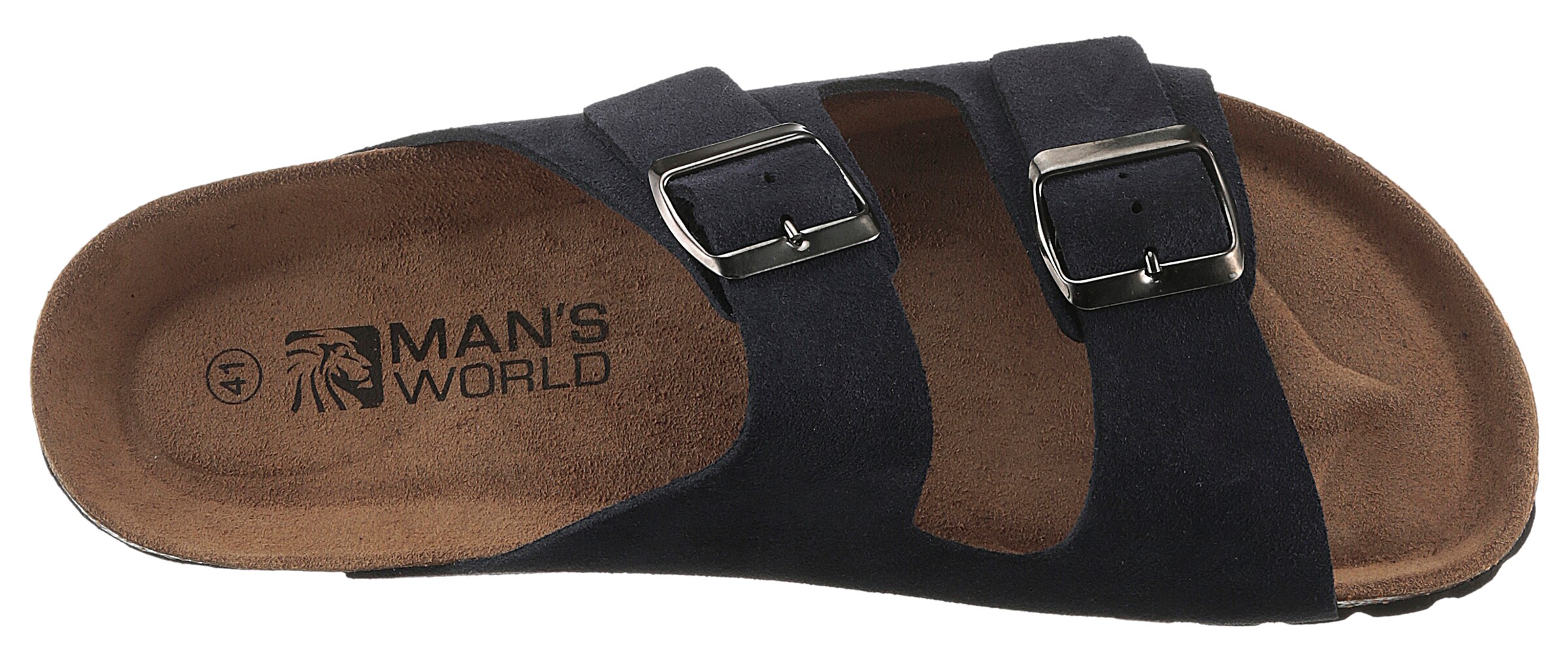 Man's World Mules in Black