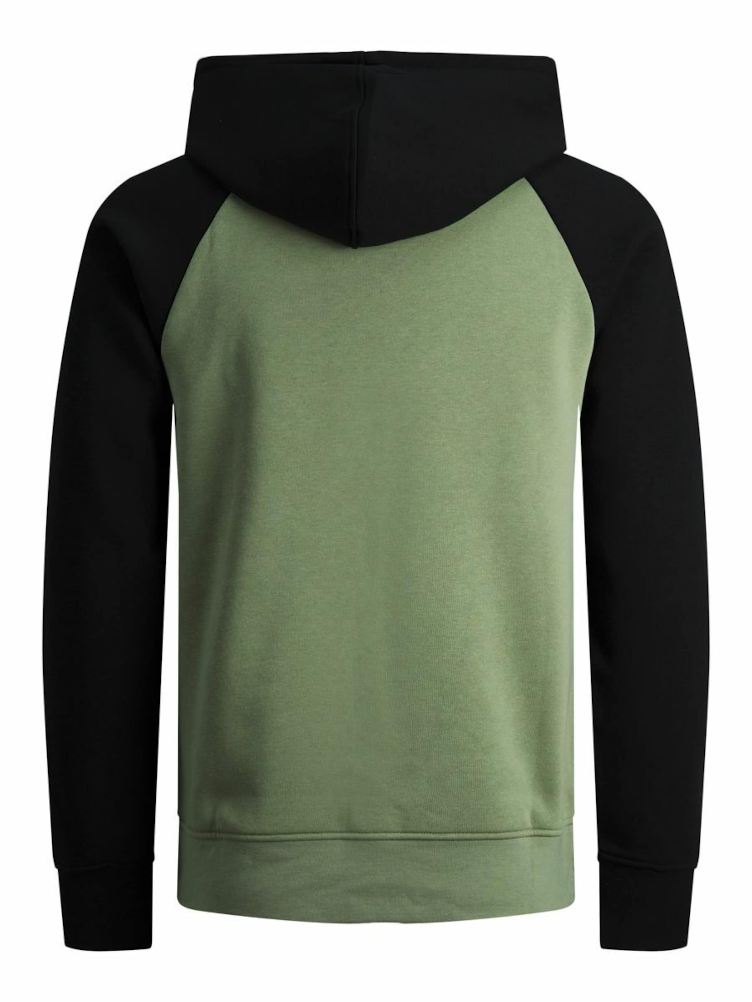 JACK & JONES Sweatshirt 'JCOFly' i grön