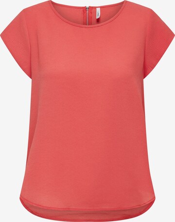 ONLY Blouse 'VIC' in Rood: voorkant