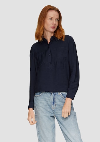 Chemisier s.Oliver en bleu : devant