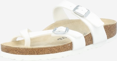 BIRKENSTOCK T-bar sandals 'Mayari' in White, Item view