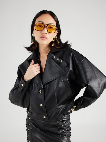 Hoermanseder x About You Between-season jacket 'Lina' in Black