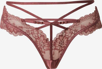 Hunkemöller String 'Roxanne' in de kleur Donkerroze, Productweergave