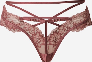 String 'Roxanne' Hunkemöller en rose : devant