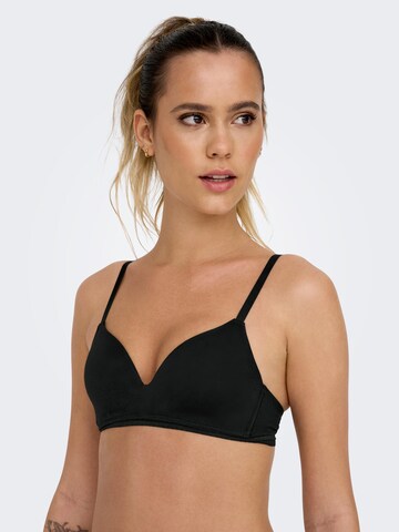 Sutien de tricou Sutien 'BARBARA' de la ONLY pe negru: față