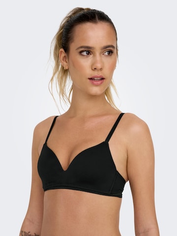 Invisible Soutien-gorge 'BARBARA' ONLY en noir : devant