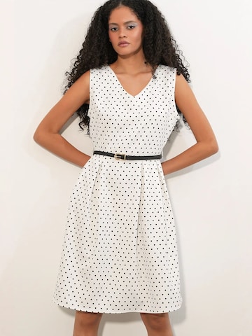 Robe Bigdart en blanc : devant