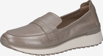 CAPRICE Classic Flats in Grey: front
