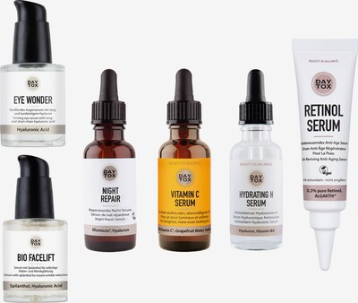 DAYTOX Serum 'SERUM LOVE XL SET' 180 ml in transparent, Produktansicht